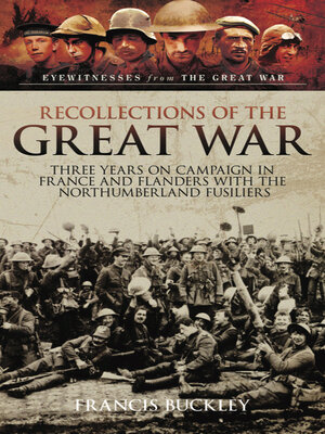cover image of Recollections of the Great War